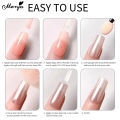 Monja White Pearl Chrome Nail Powder Aurora Metallic Mirror Effect Nail Powder Glitter Nail Art Pigment Manicure Powder for Nails Bright Shiny Effect DIY Nail Art Decoration. 