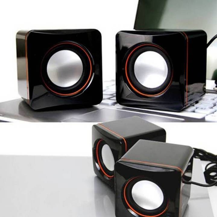 Mini 2.0 Portable Speakers For Computer Laptop LCD LED Best Sound Speakers System