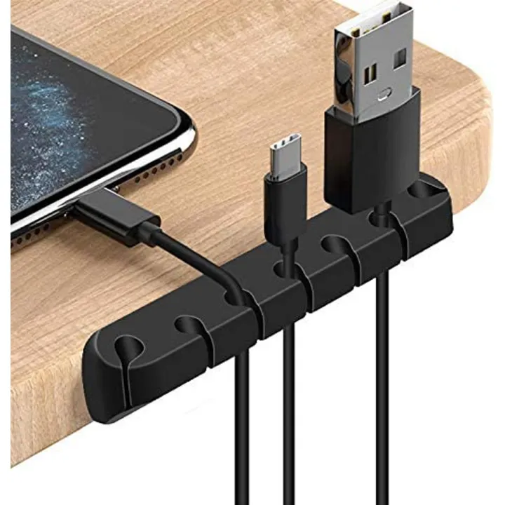 Cable%20Clips,%20INCHOR%20Cable%20Organizer%20Cord%20Holder%20for%20Desk,%20Charging%20Cable%20Holder%20Cord%20Clips,%20Nightstand%20Cord%20Organizer%20Cable%20Management%20Wire%20Clip%20(%205,%20%20Slots)%20-%20Image%202