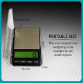 Imported Mini LCD Digital Pocket Scale - Portable Weight Gram Jewelry Electronic Scale Weighing machine - Diamond Precious Metal Scale Testing LCD Display Automatic Shutoff - Handheld scale Pocket Scales Gold Zakat Calculations Scales – Best Mini Scales. 