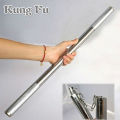 Nanchucks For Martial Arts Stainless Steel Silver. 