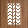 Chevron Pattren  Decorative Stencils for Wall & Fabric ID#212F. 