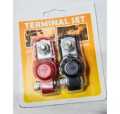 BATTERY TERMINAL CLAMP CLIPS CONNECTER 2 PCS 12V. 