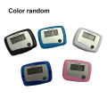 Tracking clip-on strap discount [special] portable color random pedometer LCD screen running walking travel pedometer fitness exercise machine. 
