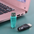 PS2 PS/2 Female To USB Male Adaptor Converter Adapter PC Laptop Mouse Keyboard. 
