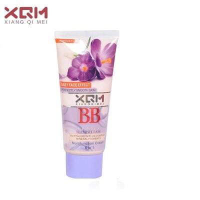 XQM BB Cream Blemish Base 6 In 1 Multifunction Cream Baby Face Foundation (Olive Extract)