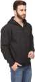 Export left over winter Fleece stylish plain long zipper zip hoodies hoodie hudies for mens men (Black) (grey). 