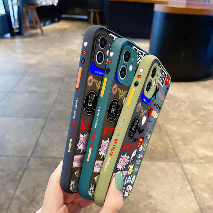 YIWESAN%20For%20Samsung%20S8%20Case%20Fashion%20Tide%20Brand%20Cool%20Pattern%20Thin%20Side%20Square%20Edge%20New%20Design%20Shockproof%20Frosted%20Transparent%20Hard%20Phone%20Cases%20Silicone%20Casing%20Full%20Cover%20Camera%20Protection%20Softcase%20Boy%20-%20Image%207