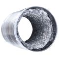 Dryer vent cleaner-1 x ventilation duct-Silver. 