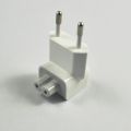 ZOROOM 2X 2-Pin EU Plug for Apple Macbook MB Pro IBook Charger Adaptor. 