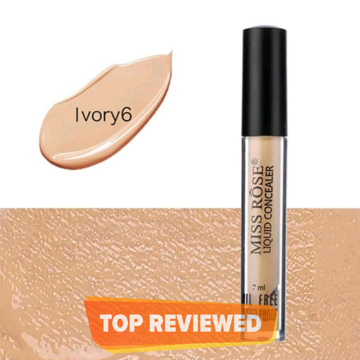 MISS ROSE Concealer Face Contour Makeup Liquid Concealer Contour Pore Acne Cover Base Make Up Foundation Cosmetics