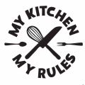 Kitchen Wall Art Sticker Removable Non-Tear Decor for Dining and Kitchen. 