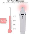 SUNMAY Halo Anti-aging Galvanic Wand, 42℃ Heated Sonic Eye Massager, Anions Import Rechargeable Wrinkle Remover for Dark Circles and Puffiness Upgraded Version. 