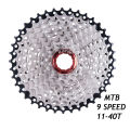 New Bolany 9 Speed Cassette 11-40T Wide Ratio Freewheel Mtb Bicycle Cassette Flywheel Sprocket Compatible With Simano. 