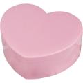 Multifunctional Plastic Folding Jewelry Box 2 layers Heart Design Makeup Cosmetic Jewelry Earrings Ring Storage Organizer / Heart-Shaped Pink Makeup Box-Mirror, Organizer, Drawer, Earrings/ Heart Shape Jewelry Box Makeup Organizer with Mirror. 