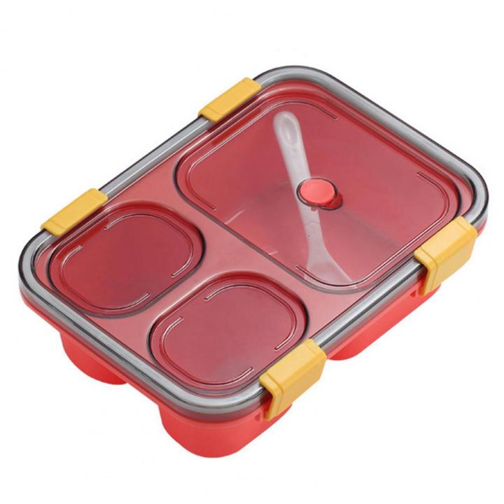 Lunch%20Box%203%20Compartments%20Japanese%20Style%20with%20Soup%20Bowl%20Container,%20Leak%20Proof,%203-Grid%20Lunch%20Box%20Microwavable%20Bento%20Box%20-%20Image%204