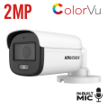 HIKVISION 10DF0T-PFS 2MP HD BULLET COLOR+MIC Camera. 