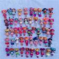 Original 8-10cm Lalaloopsy Little Sister Multi-style Dolls PVC Girls' Holiday Gift Collection Toys Pizazzazz. 