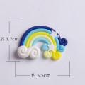 Birthday cake cute decoration accessories rainbow cake rainbow decoration wedding party wedding cake decoration supplies. 