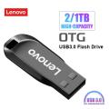 Original Lenovo Super Usb 3.0 2TB Metal Pen Drive 1T Cle Usb Flash Drives High Speed Portable SSD Memoria Usb Stick 128GB For PC. 