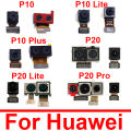 Front Rear Back Camera For Huawei P10 P20 Lite P10 Plus P20 Pro Front Facing Small Main Big Camera Flex Cable Replacement Parts. 