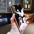 JIUMOO For vivo Y19 Case Plating Side Edge Square New Design Clear Princess Girl Phone Cases Pattern Silicone Casing Full Back Cover Camera Protect Shockproof Softcase. 