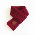 om ids Scarf o s aby Winter nitted Wool Scarf Solid Color Women Scares Children e Collar Warmer Accessories. 