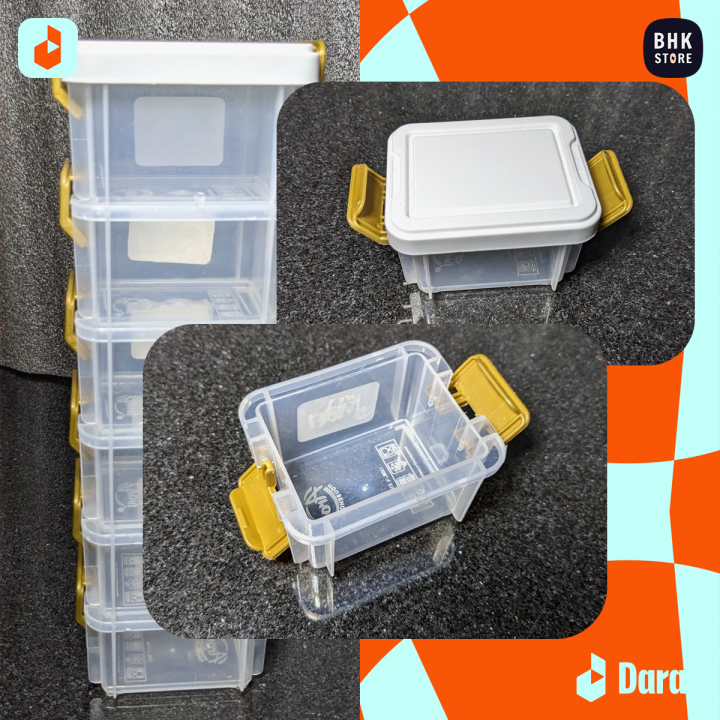 Japanese%20Style%20SMALL%20(3.2x2.5x2%20inches)%20Stackable%20Smart%20Storage%20Containers%20with%20Durable%20Lid%20&%20Secure%20Latching%20Buckles%20Best%20For%20Jewellery,%20Makeup,%20Tools,%20Medicine%20&%20Accessories%20-%20Clear%20Plastic%20Organizing%20Box%20For%20Home/Office/Commercial%20Use%20-%206%20PCS.%20Set%20-%20Image%207