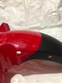 Fender Front CB-150 F Plastic (Genine)/Front Mudguard CB150 F (Red with Black and White stripes). 
