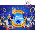 Sonic Fancy Backdrop Sonic Theme Fancy Panaflex Sonic Birthday Party Banner Code 15. 