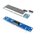 MAX7219 8 Digit 7 seven Segment LED Display screen Module. 