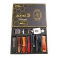 DT900 Ultra Watch, DT900 Ultra Smart Watch with 7 Straps, DT900 Ultra9 Smart Watch 7 in 1 Smartwatch 2.06 inch Full HD Display Screen For Men & Women, DT 900 7 in 1 Strap Ultra 9 Smart Watch - 49MM Dial - Full Touch Display - 7 Different Strap. 