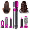 5 in 1 Hot Air Styler hair straightener,Dryer Comb Multifunctional Styling Tool for Curly Hair machine for Straightening Curling Drying Combing Scalp Massage Styling. 