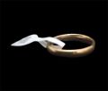 BEAUTIFUL RING FOR BOYS CHALA RING FOR BOYS IMPORTED METAL GOLDEN QWIS-2720-20 QUALITY WEB STORE. 