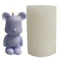 3D Gloomy Bear Candle| Silicone Mold NonStick Aromatherapy Candle Chocolate Cake Mold| Craft Aromatherapy Gypsum Gift Making Mold. 