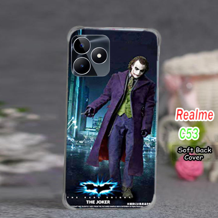 Realme C53 Back Cover - The Joker 2Gud Soft Phone Case For Boys