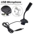 Mini Computer Microphone Usb For Pc Notebook Laptop Recording Mic. 