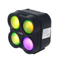 Multi-functional mini portable 3 inch bluetooth speaker with flame lights. 