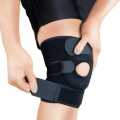 Compression Comfort Imported Nylon Knee Support with Strap. 