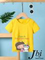 papa ki pari Hoon Main Printed T Shirt For Girls Summer Wear. 