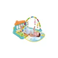 Huanger - 3 In 1 Newborn Baby Play Gym Piano Fitness Rack - Activity Mat. 