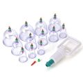 Hijama Kit 12pcs | Hijama Cups | Cupping Therapy kit | Plastic Cups Kit with Pump | Hijama | Free Shipping. 