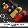 Car Model Keychain With Lighter - Metal Body Keychain with lighter. 