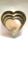 Cake pan Heart silver 3 sizes cake moulds Baking pan Mold Best Baking material. 