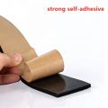 Rubber Sponge Door Window Seal Strip EVA black Single sided seal strip Soundproof anti-collision foam tape Gasket stickers. 