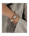 Guess Womens Brilliant Rose Gold Tone Stainless Steel Case Rose Gold Glitz Dial With Crystals Rose Gold Tone Stainless Steel Bracelet Watch-GW0611L3. 
