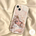 MissConnie Pretty Disney Princess Barbie Fantasy Graffiti Creativity Case for Infinix Smart 6 7 5 6 Plus Hot 11 10 20 9 8 12 30 Play Hot 9 10Lite 8 30i Note 12 G96 3D Wavy Curved Edge Soft Cover. 