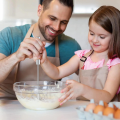 Semi-Automatic Egg Whisk  Stainless Steel Hand Push Whisk for Home Blending, Whisking, Beating and Stirring. 
