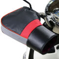 【AmbitionmA】 Motorcycle Handlebar Covers Winter Thick Warm Handle Bar Gloves Covers Universal Motorcycles Scooters Hand Warmer. 