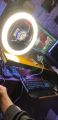 MJ26  RGB LED Ring Light  26cm 10-inch multicolor off white light with Phone Clip wall Phone Video Beauty Fill Light - TikTok Light - Musically Light. 